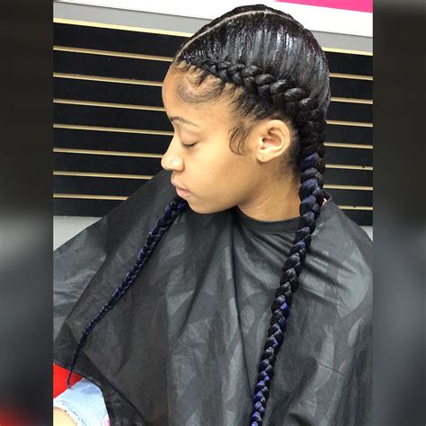 french braid black hair|french braid extensions by african.